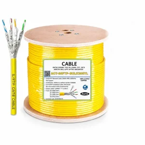 Cáp Mạng Ancomteck CAT8 S/FTP ACT-8SFTP-BULK305YL