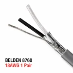 Cáp điều khiển Belden 18AWG 1 pair 8760