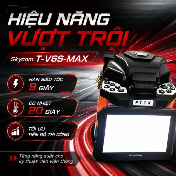 Máy hàn cáp quang Skycom MINI-6S