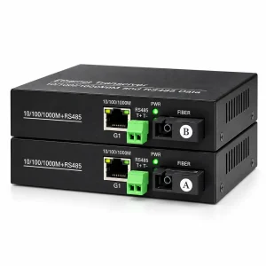 Bộ chuyển đổi công nghiệp HDTEC RS485 sang 1 cổng RJ45 1G HDTEC-485GE1