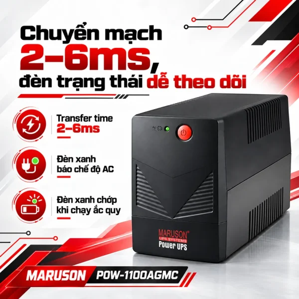 Bộ lưu điện MARUSON POW-1100AGMC