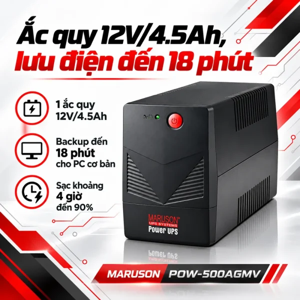 Bộ lưu điện MARUSON POW-500AGMV