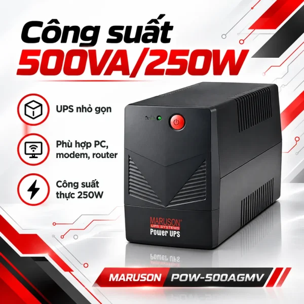 Bộ lưu điện MARUSON POW-500AGMV