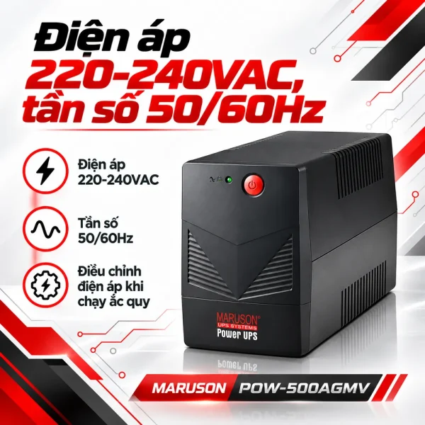 Bộ lưu điện MARUSON POW-500AGMV