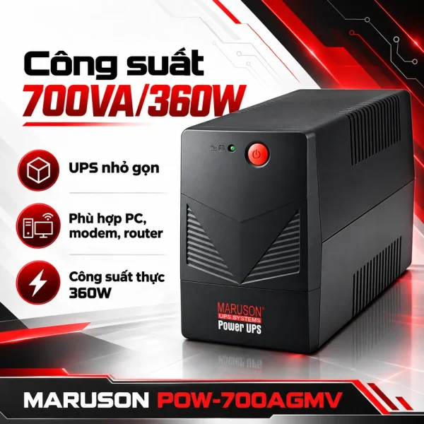 Bộ lưu điện MARUSON POW-700AGMV