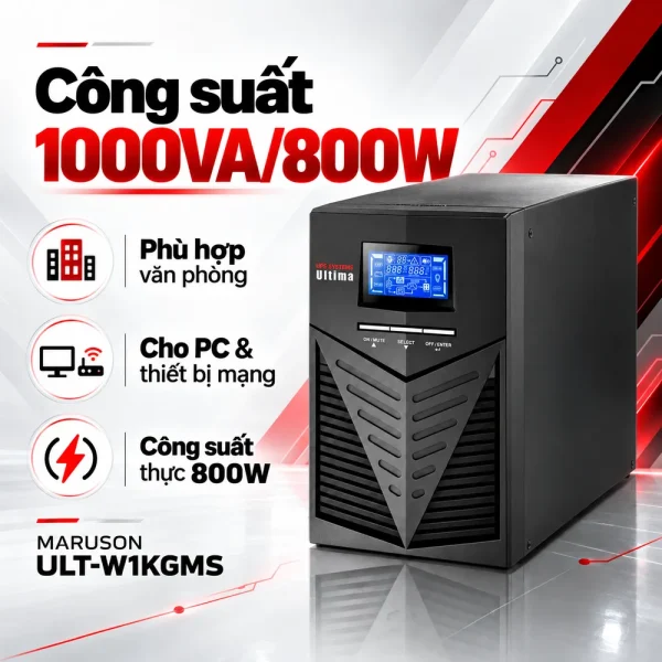 BỘ LƯU ĐIỆN MARUSON ULT-W1KGMS