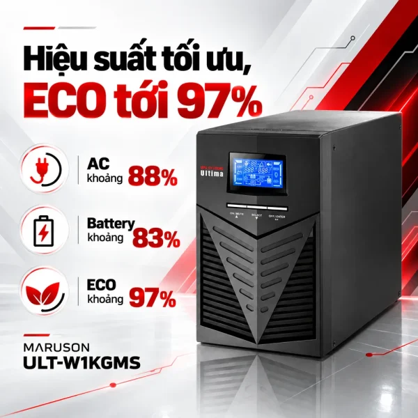 BỘ LƯU ĐIỆN MARUSON ULT-W1KGMS