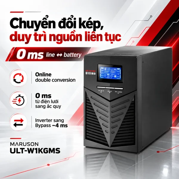 BỘ LƯU ĐIỆN MARUSON ULT-W1KGMS