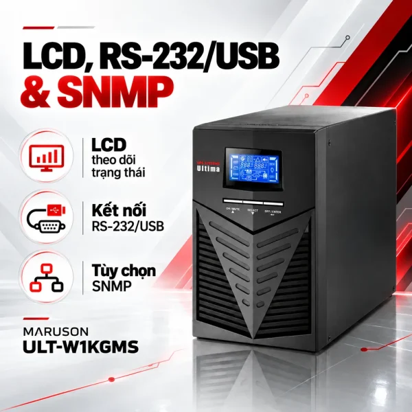 BỘ LƯU ĐIỆN MARUSON ULT-W1KGMS