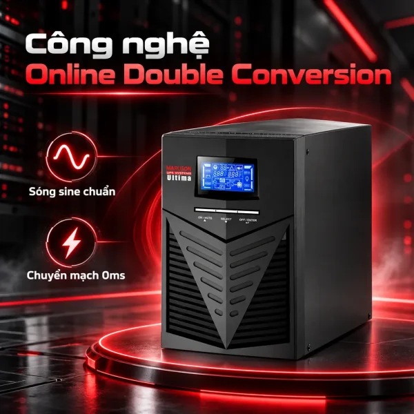 BỘ LƯU ĐIỆN MARUSON ULT-W3KGMS CHÍNH HÃNG, THƯƠNG HIỆU MỸ