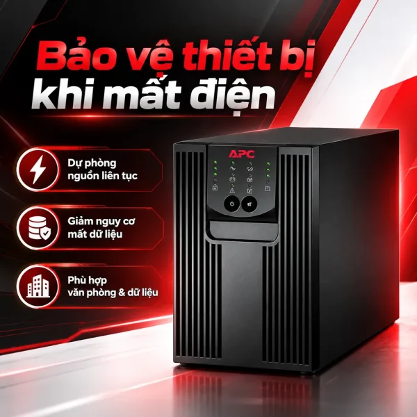 Bộ lưu điện UPS APC SRC1000I 1KVA 230V