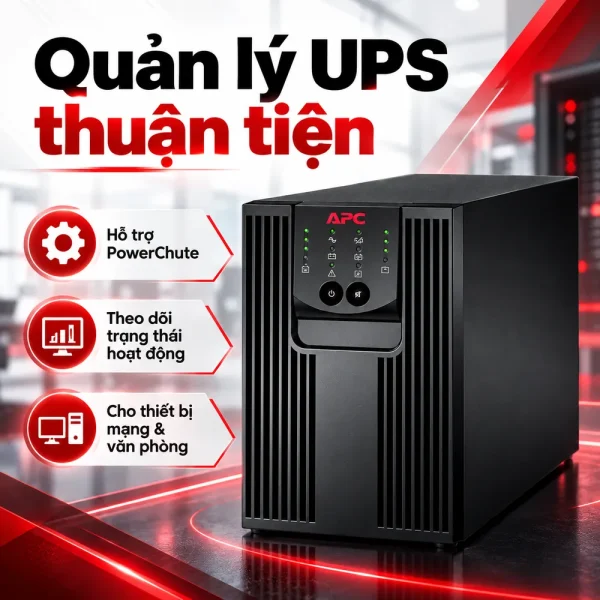 Bộ lưu điện UPS APC SRC1000I 1KVA 230V