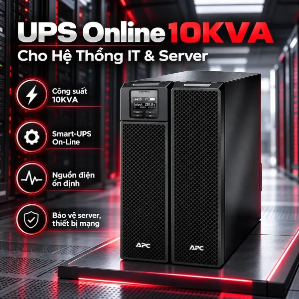 Bộ lưu điện UPS APC SRT10KXLI SRT 10KVA 230V