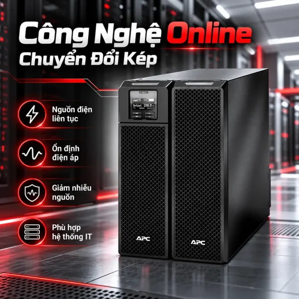 Bộ lưu điện UPS APC SRT10KXLI SRT 10KVA 230V