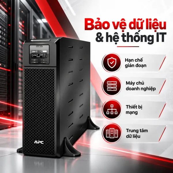 Bộ lưu điện UPS APC SRT5KXLI SRT 5KVA 230V