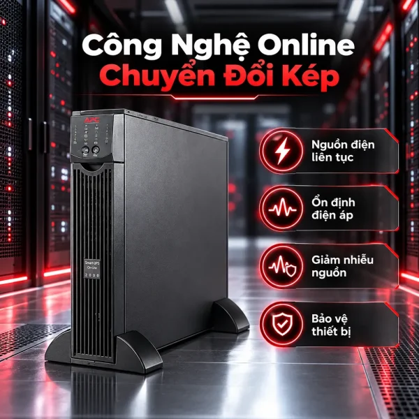 Bộ lưu điện UPS APC SURT2000XLI RT 2KVA 230V