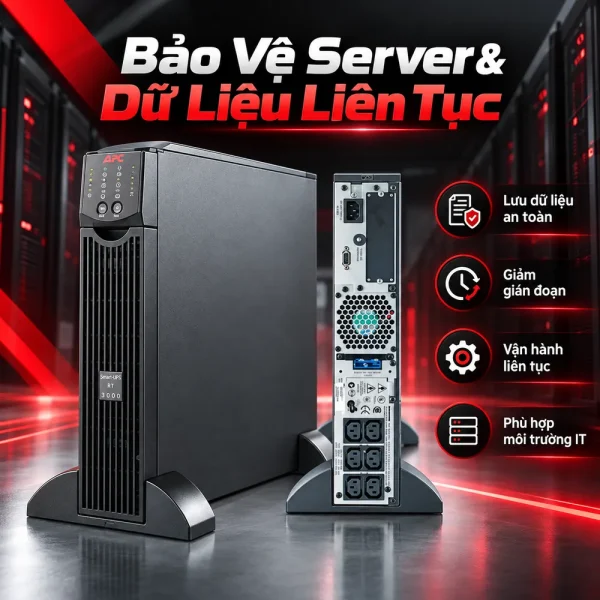 Bộ lưu điện UPS APC SURTD3000XLI RT 3KVA 230V