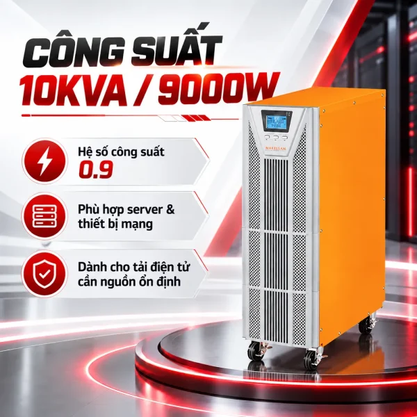 Bộ lưu điện UPS MAKELSAN 10KVA ONLINE