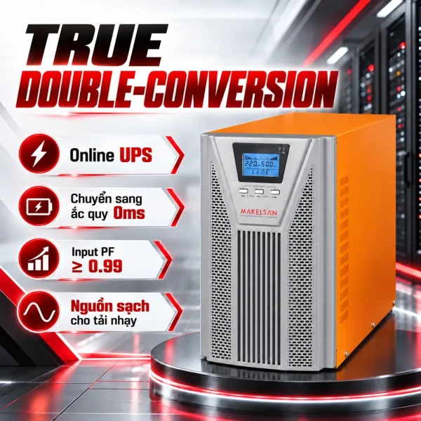 Bộ lưu điện UPS MAKELSAN 3KVA ONLINE