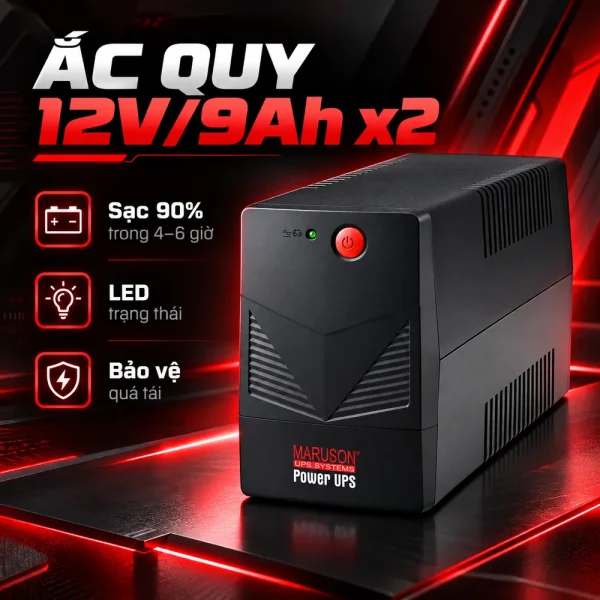 Bộ Lưu Điện UPS MARUSON POW-2200ASGMT 2200VA/1200W