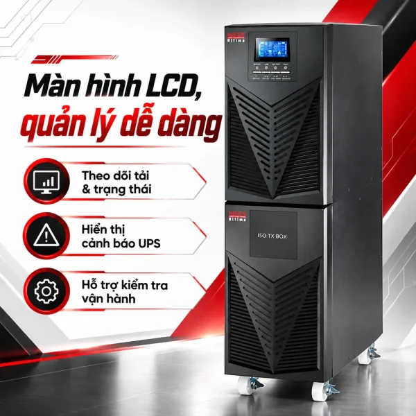 Bộ Lưu Điện UPS MARUSON ULT-W10K(L) 10000VA/8000W