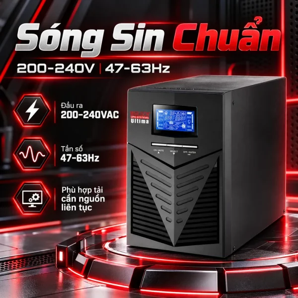Bộ Lưu Điện UPS MARUSON ULT-W2K(L) 2000VA/1600W