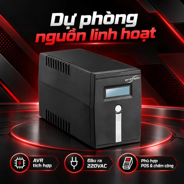Bộ lưu điện UPS PROTECH INT 1000 1KVA