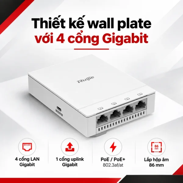 Bộ phát sóng Wifi RUIJIE RG-AP180