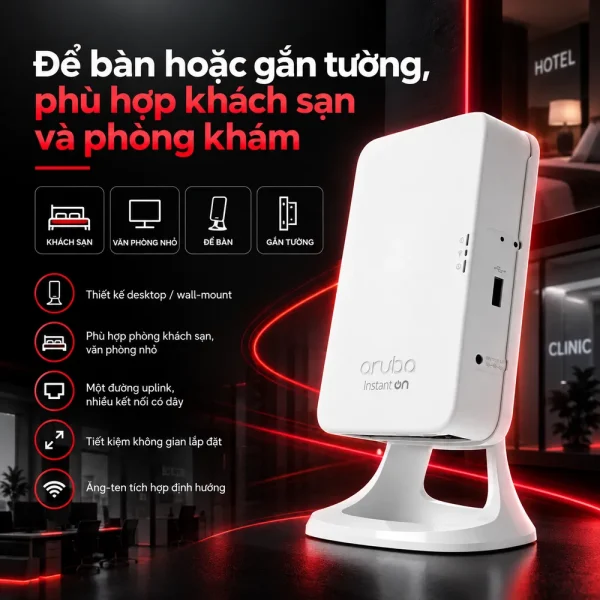 Bộ phát Wifi Aruba Instant On AP11D – R3J26A