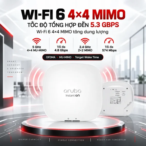 Bộ phát Wifi ARUBA Instant On AP25 Bundle – R9B28A