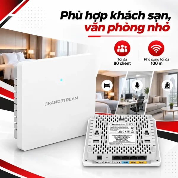 Bộ phát Wifi Grandstream GWN7602