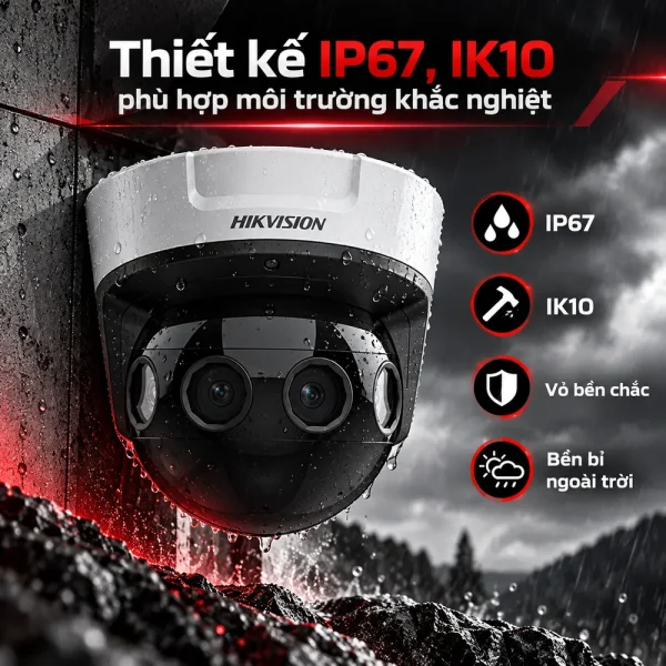 Camera Hikvision 32 MP Panovu DS-2CD6984G0-IH(S)(AC)(/NFC)