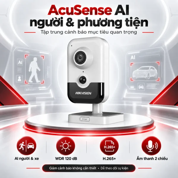 Camera Hikvision AcuSense 2MP DS-2CD2423G2-I