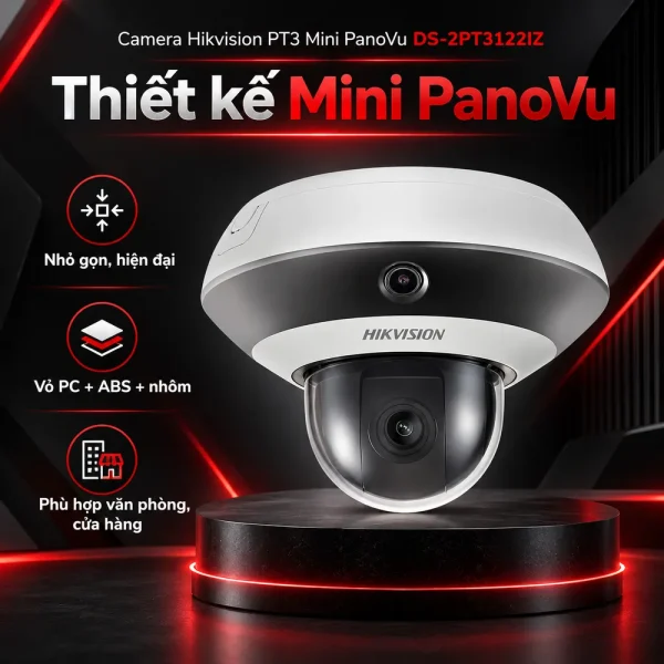 Camera Hikvision PT3 Mini PanoVu DS-2PT3122IZ