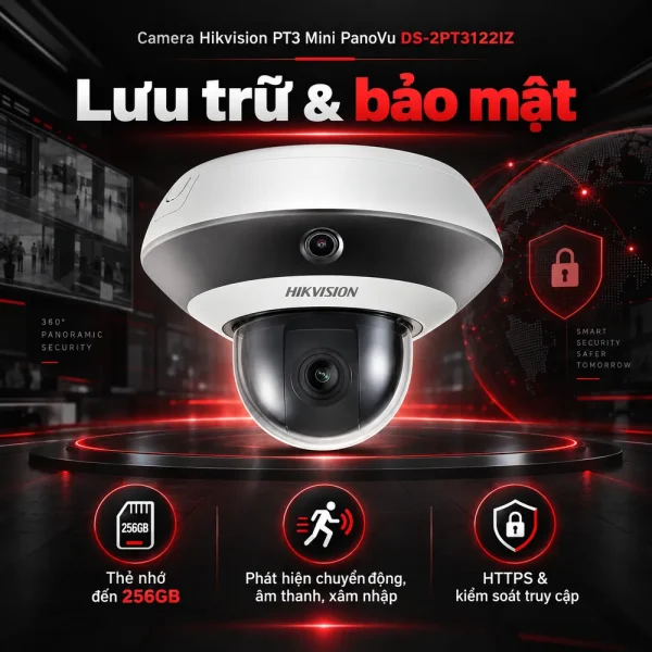 Camera Hikvision PT3 Mini PanoVu DS-2PT3122IZ