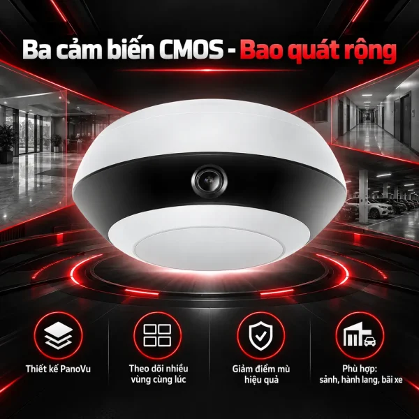 Camera Hikvision PT3 Mini PanoVu DS-2PT3306IZ