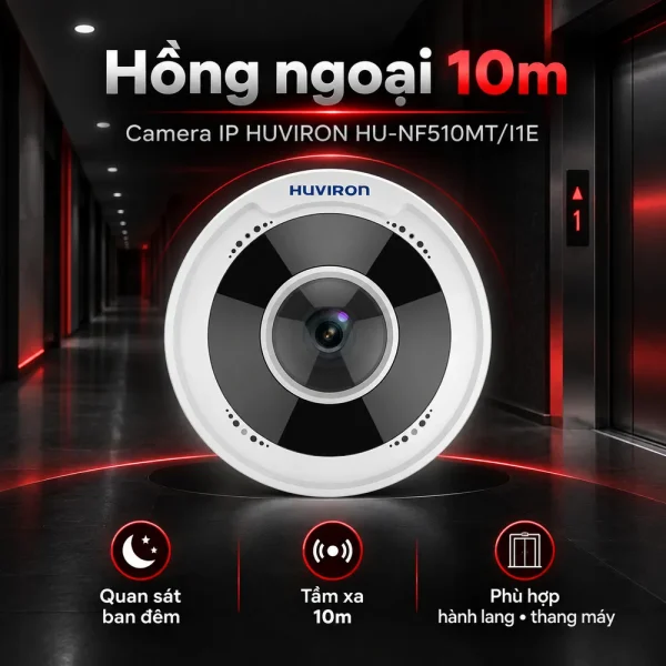 Camera hồng ngoại HUVIRON HU-NF510MT/I1E 5MP