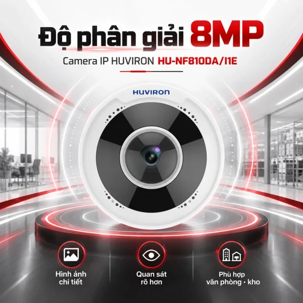 Camera hồng ngoại HUVIRON HU-NF810DA/I1E 8MP