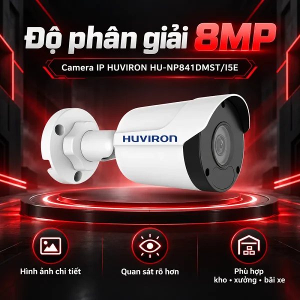 Camera hồng ngoại HUVIRON HU-NP841DMST/I5E 8MP