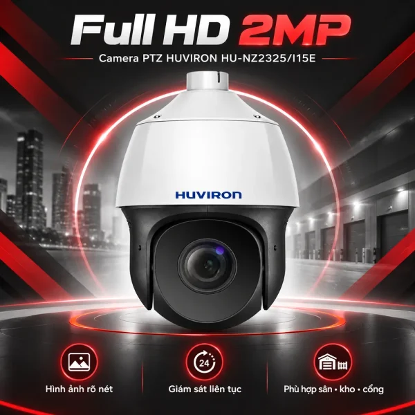 Camera hồng ngoại HUVIRON HU-NZ2325/I15E 2MP