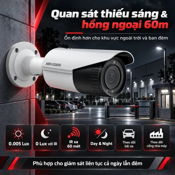 Camera IP 2MP Hikvision DS-2CD2621G0-I(Z)(S)