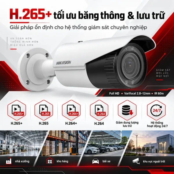 Camera IP 2MP Hikvision DS-2CD2621G0-I(Z)(S)