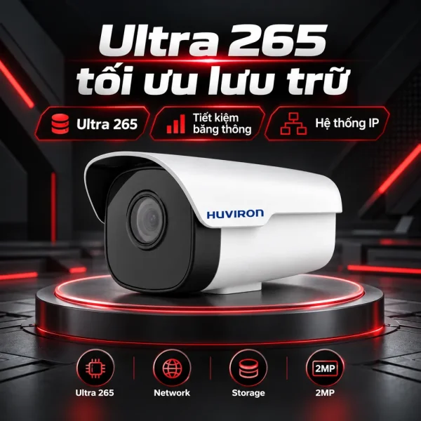 Camera IP hồng ngoại HUVIRON HU-NP241DMT/I3E 2MP