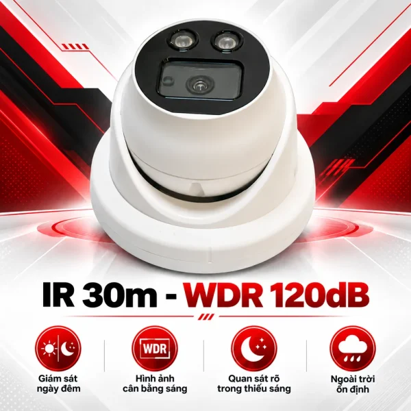 Camera Matrix Turret IR 2MP SATATYA MITR20FL60CWS