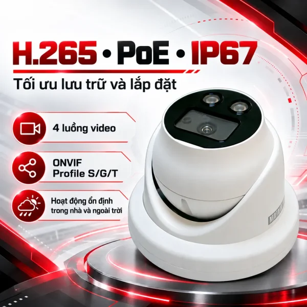Camera Matrix Turret IR 5MP SATATYA MITR50FL28CWS