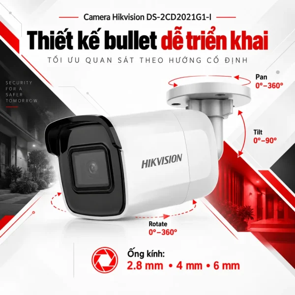 Camera Mini Hikvision 8MP DS-2CD2583G2-I(S)