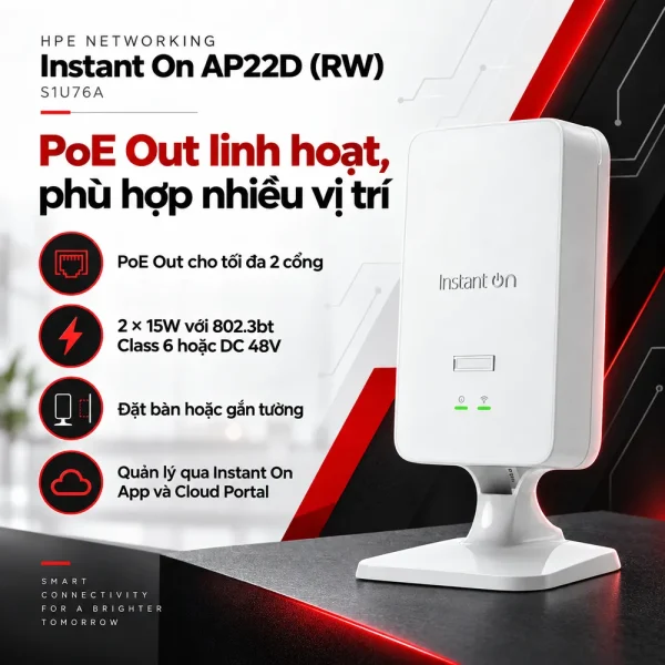 HPE Networking Aruba Instant on AP22D (RW) – S1U76A