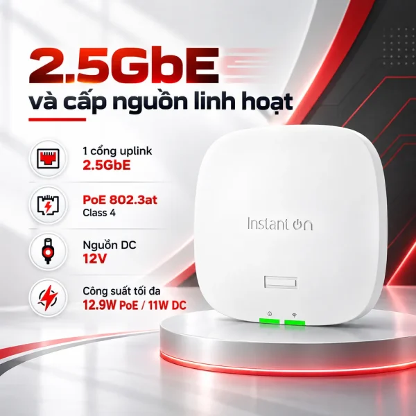 HPE Networking Instant On AP32 S1T23A Wi-Fi 6E