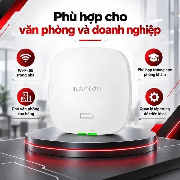 HPE Networking Instant On AP32 S1T23A Wi-Fi 6E