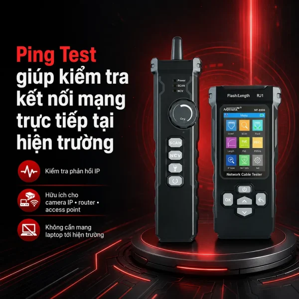 Máy Test Cáp Mạng Noyafa NF-8506